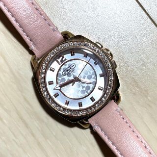 コーチ(COACH)のCOACH EST.1941 PINKレディース 腕時計(腕時計)