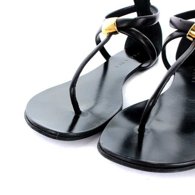 VICINI(ヴィチーニ)のヴィッチーニ VICINI STRAP SANDAL サンダル 24cm 黒 レディースの靴/シューズ(サンダル)の商品写真