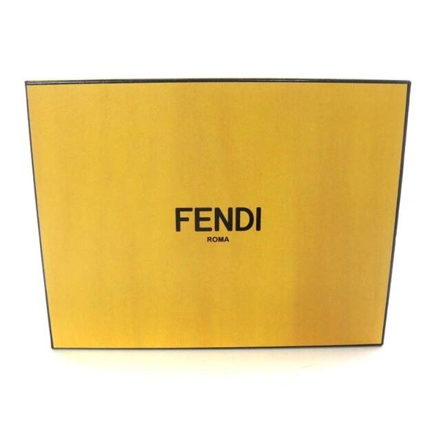 FENDI(フェンディ)のフェンディ FENDI 手袋 グローブ ロゴ モヘヤ混 黒 ブラック レディースのファッション小物(手袋)の商品写真