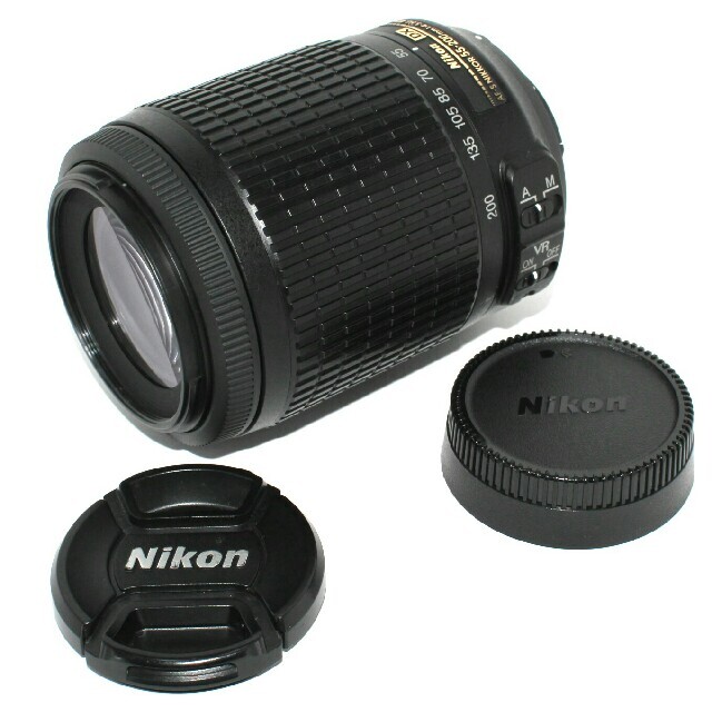 Nikon(ニコン)の✨極美品✨Nikon☆AF-S DX 55-200mm☆望遠レンズ！ スマホ/家電/カメラのカメラ(レンズ(ズーム))の商品写真