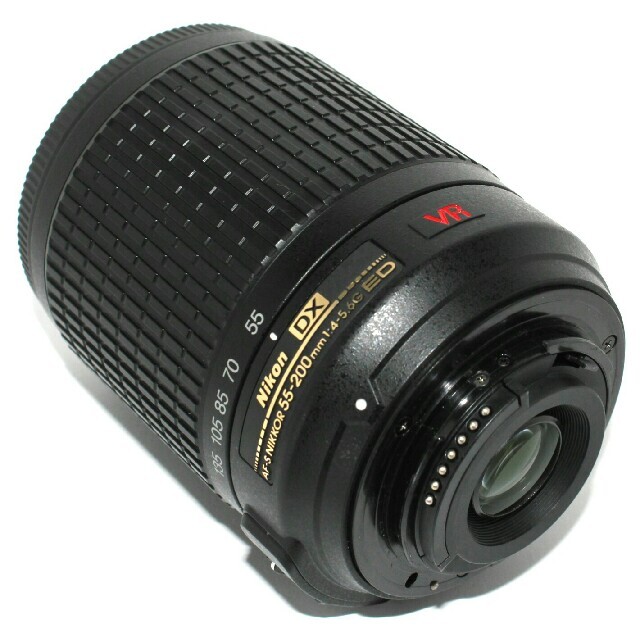 Nikon(ニコン)の✨極美品✨Nikon☆AF-S DX 55-200mm☆望遠レンズ！ スマホ/家電/カメラのカメラ(レンズ(ズーム))の商品写真