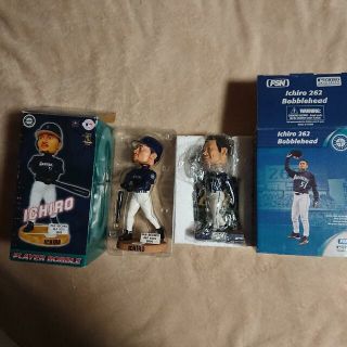 イチロー 2005年 球場配布 & 市販品 262安打記念 ボブルヘッドドール(スポーツ)