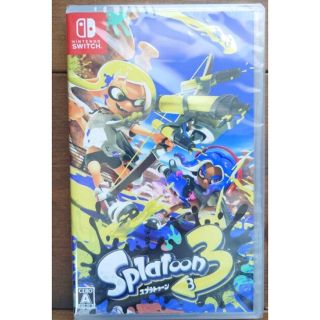 ニンテンドースイッチ(Nintendo Switch)のNintendo Switch スプラトゥーン3 新品未開封(家庭用ゲームソフト)