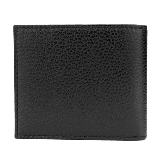 新品 アルマーニ ARMANI 2つ折り財布 WALLET ブラック