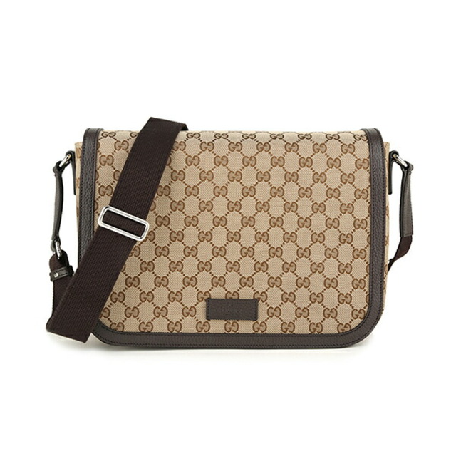 最新コレックション Gucci ベージュ GGキャンバス ショルダーバッグ