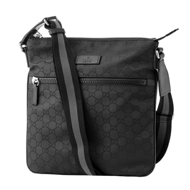 Gucci - 新品 グッチ GUCCI ショルダーバッグ GGナイロン ブラック 黒
