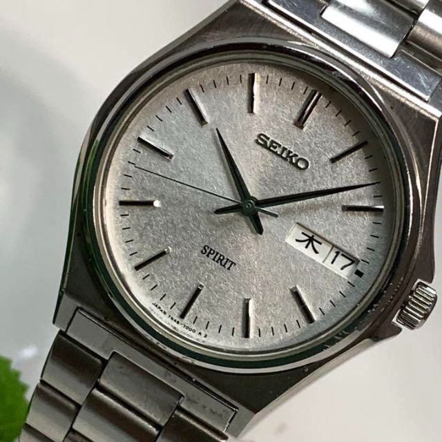 SEIKO SPRIT クオーツ 7N48-7000稼働品