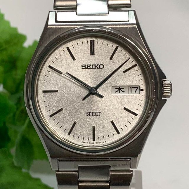 SEIKO SPRIT クオーツ 7N48-7000稼働品