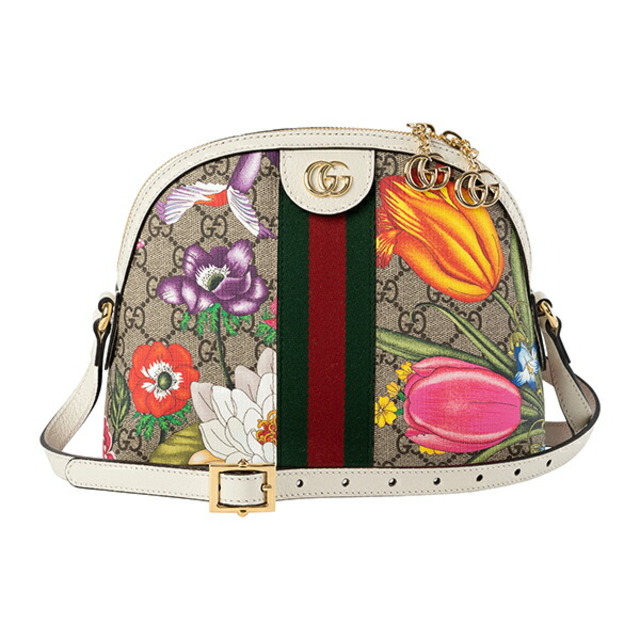 新品 グッチ GUCCI ショルダーバッグ オフィディア ホワイト 白 マルチカラー | フリマアプリ ラクマ