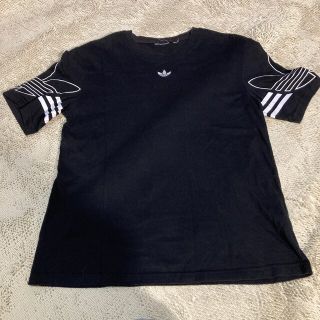 アディダス(adidas)の週末限定値下げ ☆adidas☆ブラック半袖Tシャツ☆(Tシャツ/カットソー(半袖/袖なし))