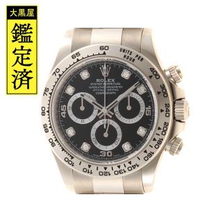 ロレックス(ROLEX)のROLEX　時計　デイトナ　116509G　メンズ　ブラック　WG【430】(腕時計(アナログ))