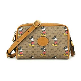 グッチ(Gucci)の新品 グッチ GUCCI ショルダーバッグ ディズニー x グッチ ベージュ/エボニー(ショルダーバッグ)