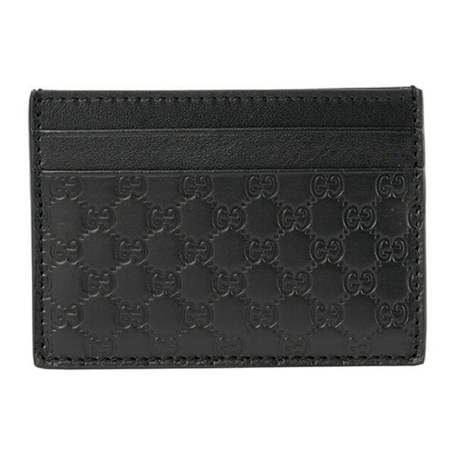 新品 グッチ GUCCI カードケース マイクロ グッチシマ ブラック - www
