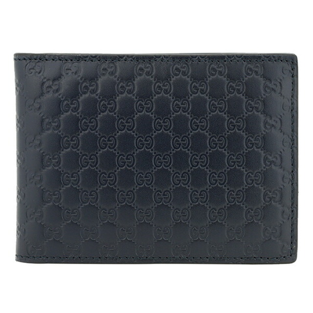 Gucci - 新品 グッチ GUCCI 2つ折り財布 マイクロ グッチ シマ