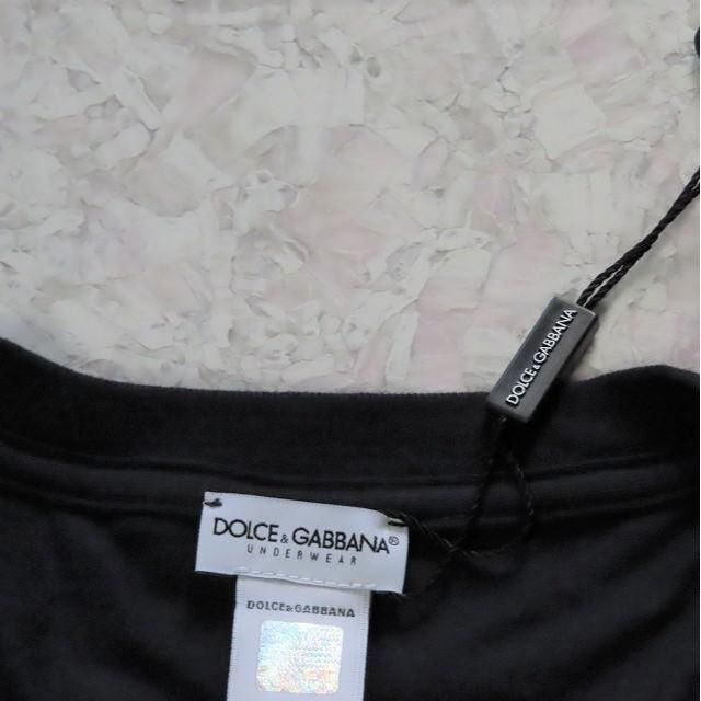 DOLCE&GABBANA(ドルチェアンドガッバーナ)の新品ドルチェ＆ガッバーナロゴＴシャツ半袖XLトップスDolce&Gabbana メンズのトップス(Tシャツ/カットソー(半袖/袖なし))の商品写真
