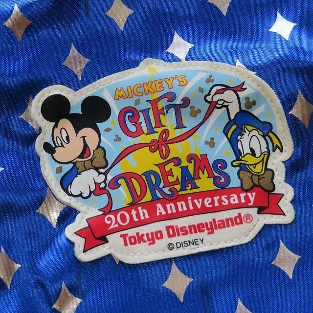 Disney(ディズニー)の美品東京ディズニーランド20周年限定巾着袋ポーチミニバッグミッキーマウスドナルド レディースのファッション小物(ポーチ)の商品写真
