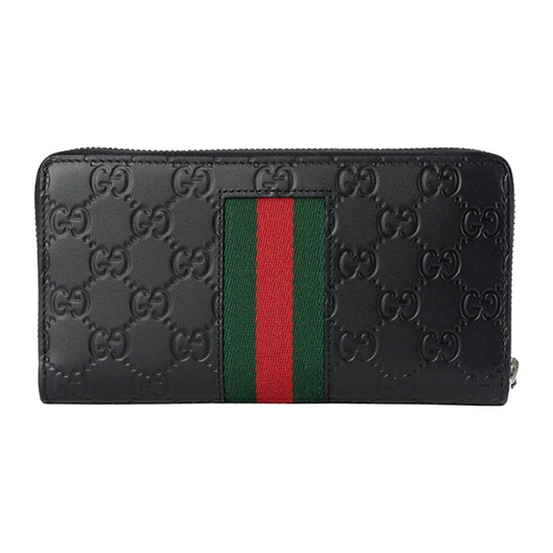 低価格の GUCCI グッチ 新品 - Gucci 長財布 ブラック グッチシマ 財布