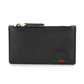 グッチ(Gucci)の新品 グッチ GUCCI カードケース ダラーカーフ ネロ(名刺入れ/定期入れ)