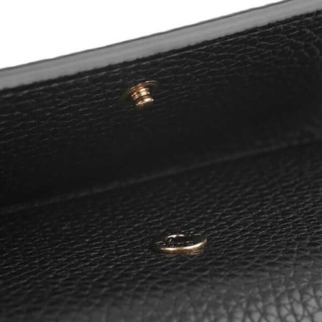 Gucci(グッチ)の新品 グッチ GUCCI 長財布 アニマリエ ブラック レディースのファッション小物(財布)の商品写真