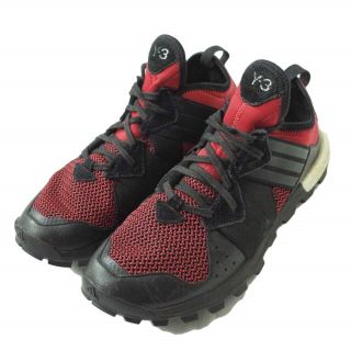 ワイスリー(Y-3)のY-3 ワイスリー RESPONSE TR BOOST レスポンストレイルランブースト AF4145 US10(28cm) RED/BLACK ヨウジヤマモト アディダス スニーカー シューズ【中古】【Y-3】(スニーカー)