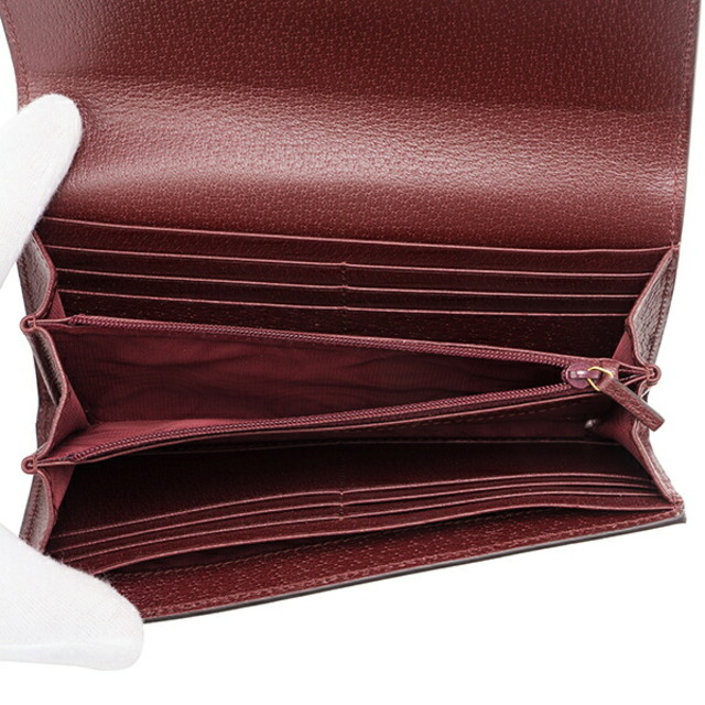 GUCCI - 新品 グッチ GUCCI 長財布 オフィディア バーガンディの GUCCI - 新品 グッチ GUCCI 長財布 オフィディア バーガンディの