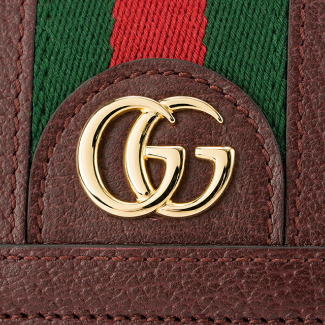 GUCCI - 新品 グッチ GUCCI 長財布 オフィディア バーガンディの GUCCI - 新品 グッチ GUCCI 長財布 オフィディア バーガンディの