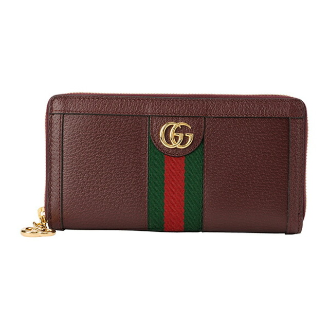 Gucci - 新品 グッチ GUCCI 長財布 オフィディア バーガンディの通販