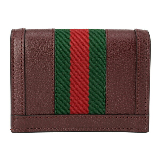 Gucci - 新品 グッチ GUCCI 2つ折り財布 オフィディア バーガンディの