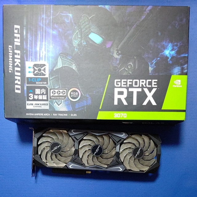 PCパーツGeForce RTX 3070  玄人志向