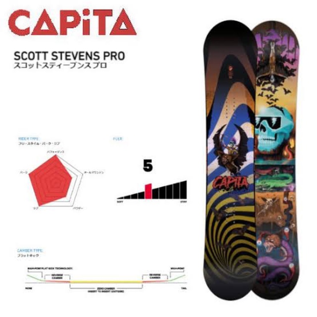 キャピタ CAPITA スノーボード 151cm | geffsport.com