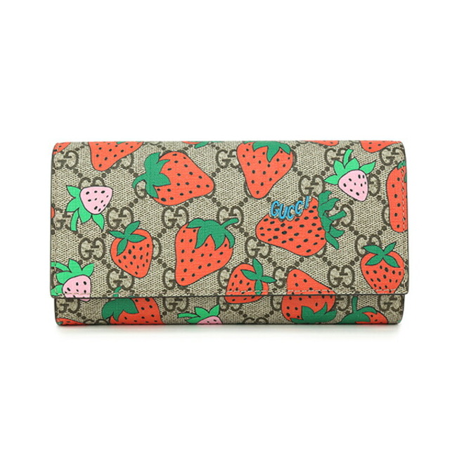 店舗良い グッチ 長財布 GUCCI グッチ 新品 - Gucci ストロベリー
