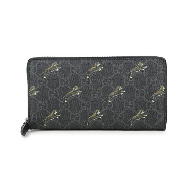 通販でクリスマス - Gucci 新品 黒 ブラック GGスプリーム 長財布