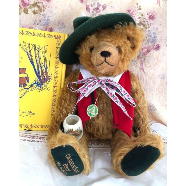 81%OFF!】 HERMANN ハーマン 緑 テディベア ディズニー ミッキー