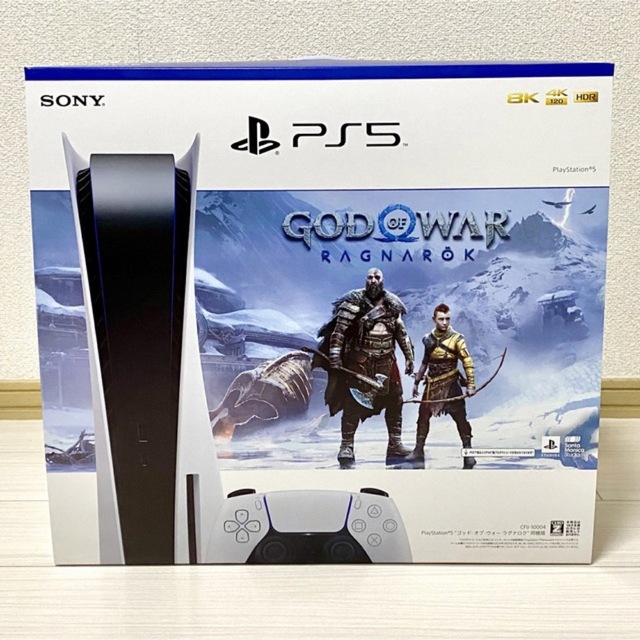 SONY(ソニー)の【新品】PlayStation 5 ゴッド・オブ・ウォー ラグナロク 同梱版 エンタメ/ホビーのゲームソフト/ゲーム機本体(家庭用ゲーム機本体)の商品写真