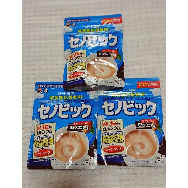 ロート製薬 セノビック ミルクココア味 84g