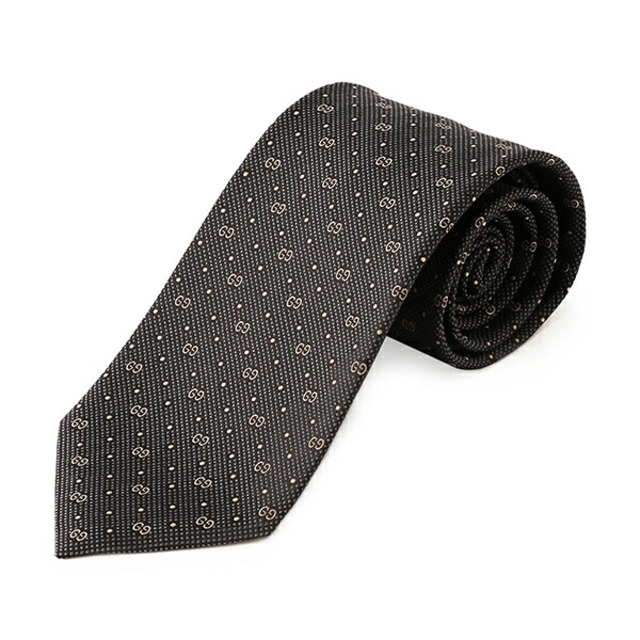 Gucci - 新品 グッチ GUCCI ネクタイ インターロッキングG ブラック