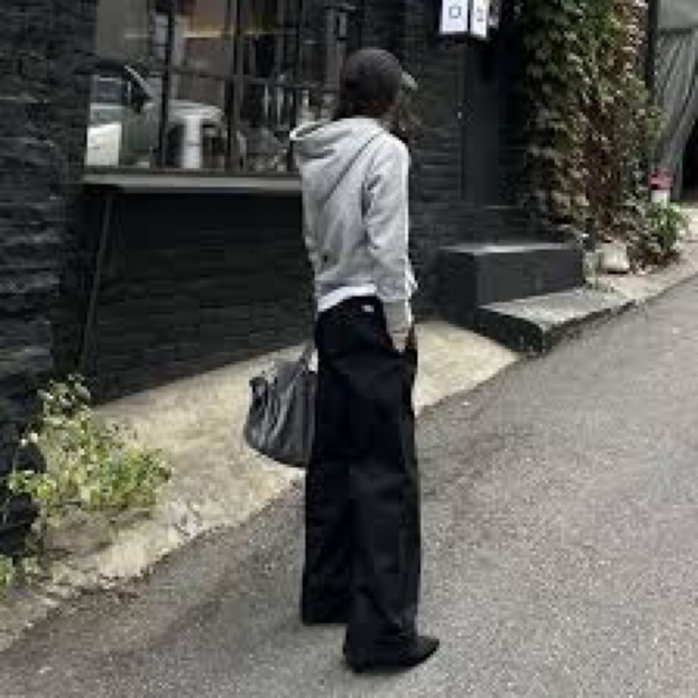 ok.soon×dickies wide chino pants (black) ok.soon×dickies wide chino pants (black)
