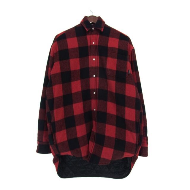 お買得限定品☆夏売れ筋 Vetements 18aw キルティング チェックシャツ
