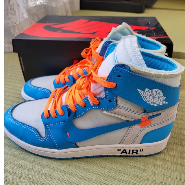 今年も話題の Air Nike × Off-White - NIKE Jordan UNC High 1 スニーカー 今年も話題の Air Nike × Off-White - NIKE Jordan UNC High 1 スニーカー