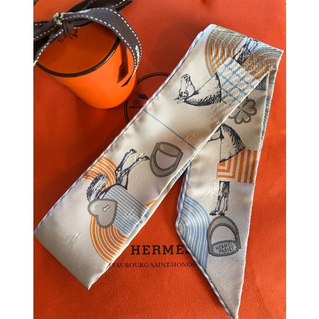 希少 HERMES ツィリー 2023 新品 正規品 - バンダナ/スカーフ