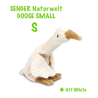 コドモビームス(こども ビームス)の【再入荷】SENGER Naturwelt GOOSE グース  ホワイト(S)(ぬいぐるみ/人形)