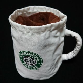 スターバックスコーヒー(Starbucks Coffee)のスタバ☆ロゴカップ フリース/ひざ掛け☆旧ロゴ(その他)