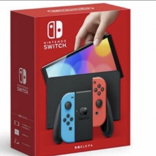 ニンテンドースイッチ(Nintendo Switch)のNintendo Switch 有機ELモデルネオンブルー・ネオンレッド(家庭用ゲーム機本体)