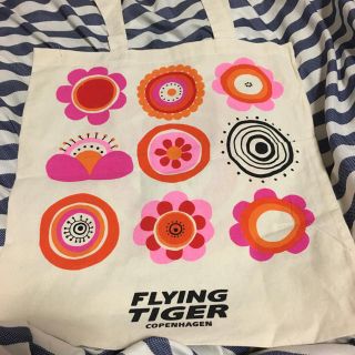 フライングタイガーコペンハーゲン(Flying Tiger Copenhagen)の値下げ！池袋限定＊エコバッグ＊フライングタイガー(エコバッグ)