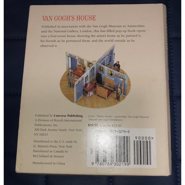 Van Gogh's House/ゴッホ 仕掛け絵本 未使用品発売日19981015 - 洋書