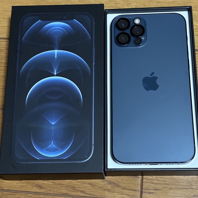 iPhone12pro 256G パシフィックブルー　simフリー