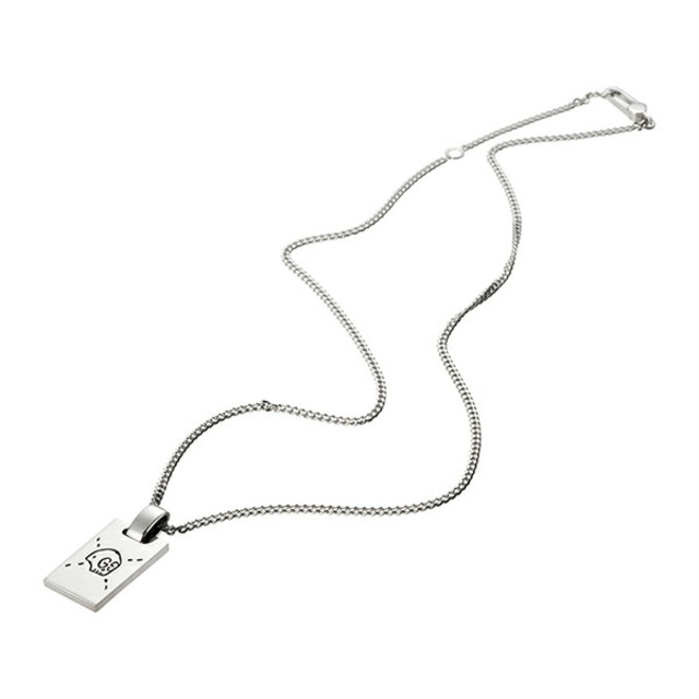 GUCCI - 新品 グッチ GUCCI ネックレス グッチゴースト シルバー GUCCI - 新品 グッチ GUCCI ネックレス グッチゴースト シルバー