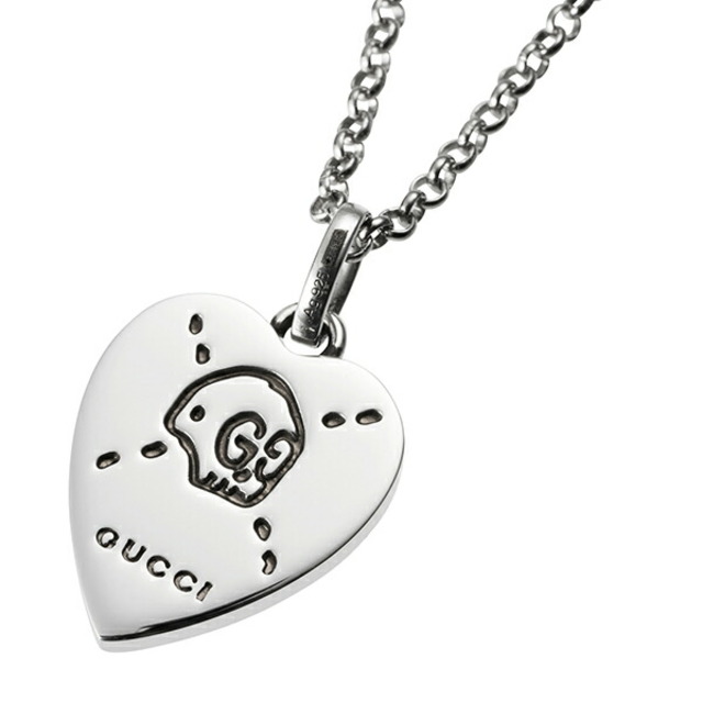 新品 グッチ GUCCI ネックレス グッチゴースト シルバー | フリマアプリ ラクマ
