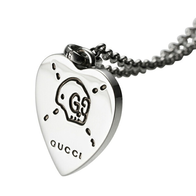 Gucci - 新品 グッチ GUCCI ネックレス グッチゴースト シルバーの通販