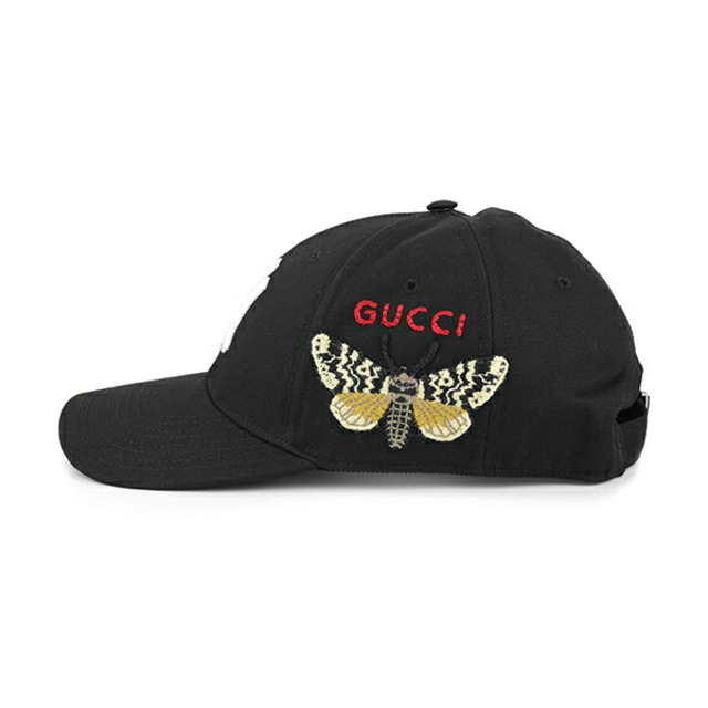 Gucci(グッチ)の新品 グッチ GUCCI キャップ グッチ×ニューエラ ブラック 黒 レディースの帽子(キャップ)の商品写真
